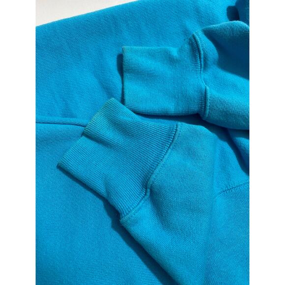 Vintage Champion Reverse Weave 90s Olympia Revive Blue Sweatshirt size Small - Picture 7 of 11